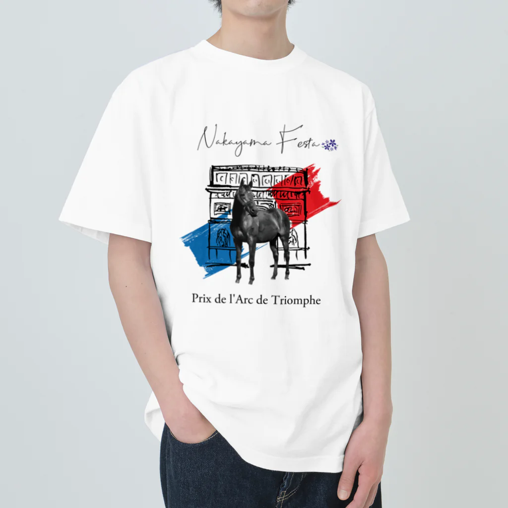 Loveuma. official shopのNakayama Festa 〜Prix de I'Arc de Triomphe〜 by AERU Heavyweight T-Shirt