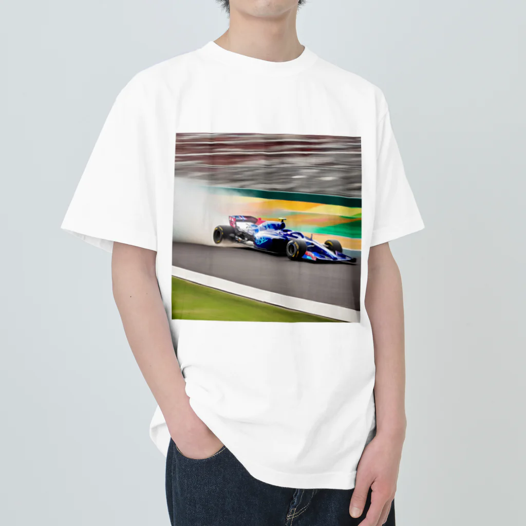 the blue seasonのスピードの彩り - F1レーシング Heavyweight T-Shirt