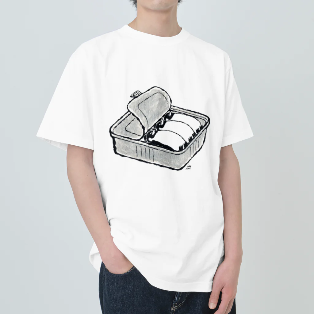 サトウノリコ*のペンギンCAN Heavyweight T-Shirt