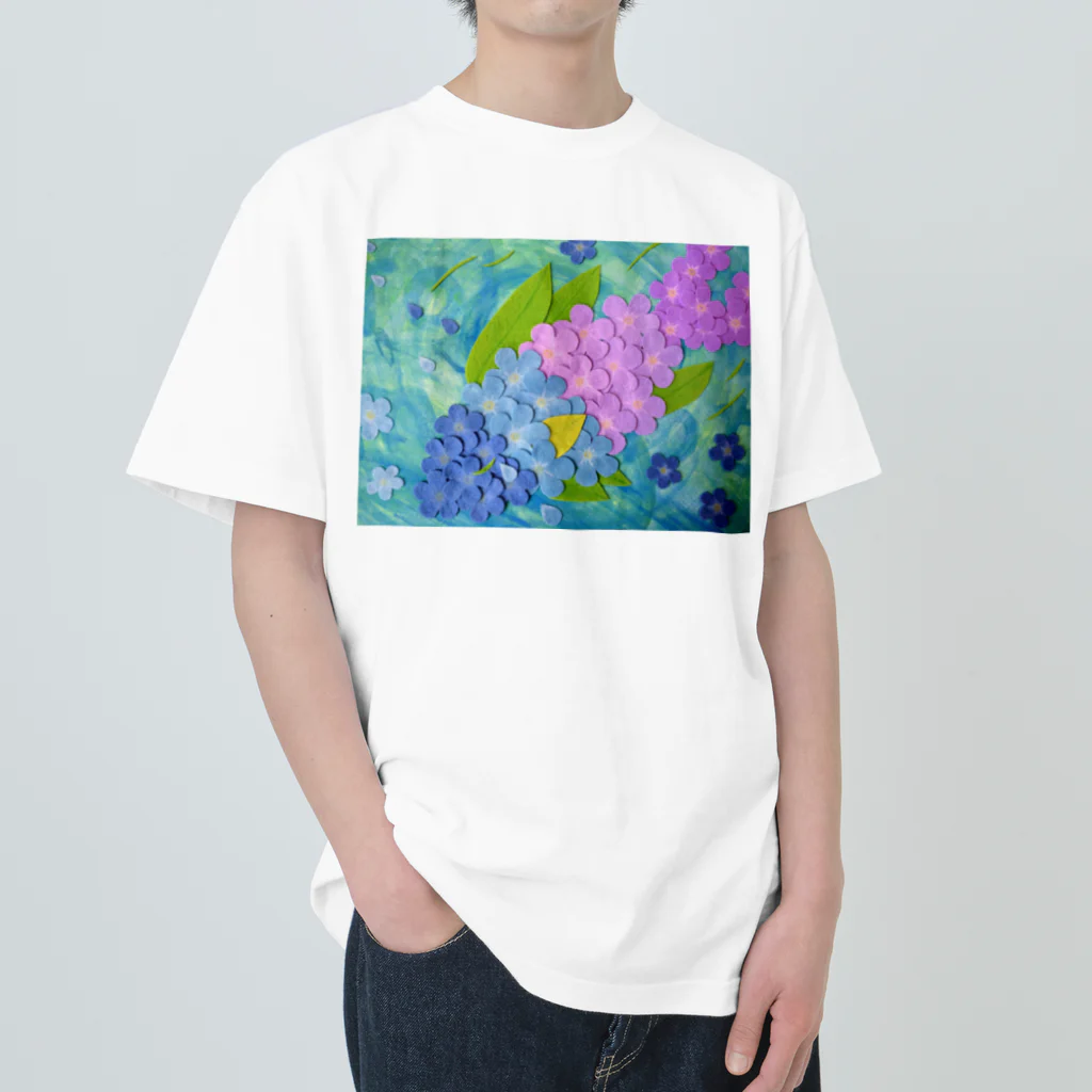 つぎの勿忘草　ワスレナグサ Heavyweight T-Shirt