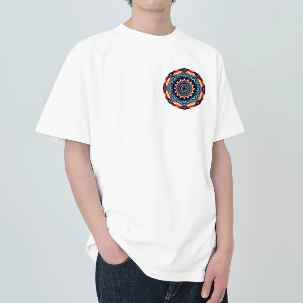 riotriffs_punksのサイケロゴ_2 Heavyweight T-Shirt