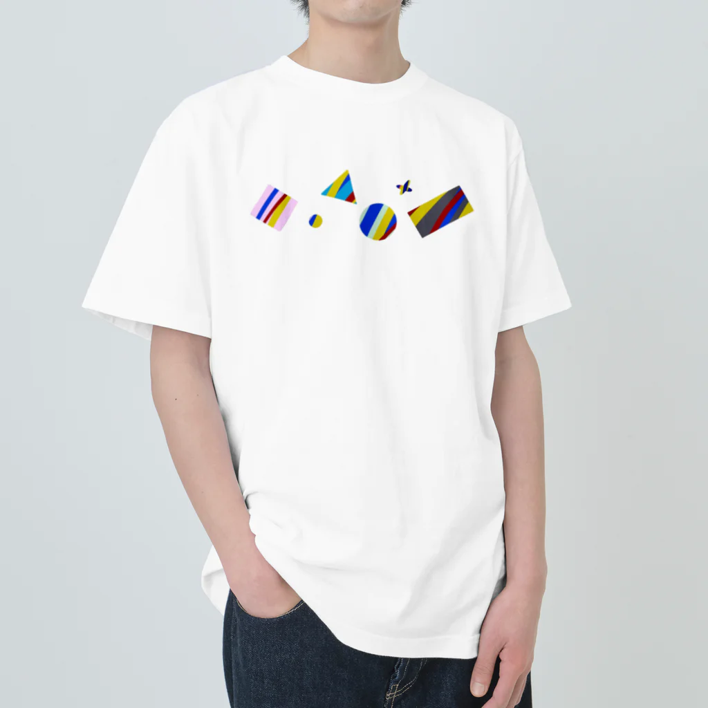 Takutamimi617の四かくん ヘビーウェイトTシャツ