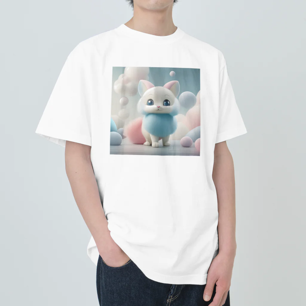 chan-takehaniの夢幻の猫界 ヘビーウェイトTシャツ