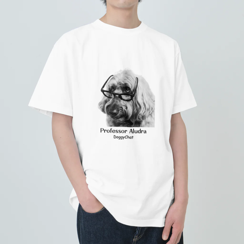 DoggyChatのアルドラ教授 Heavyweight T-Shirt