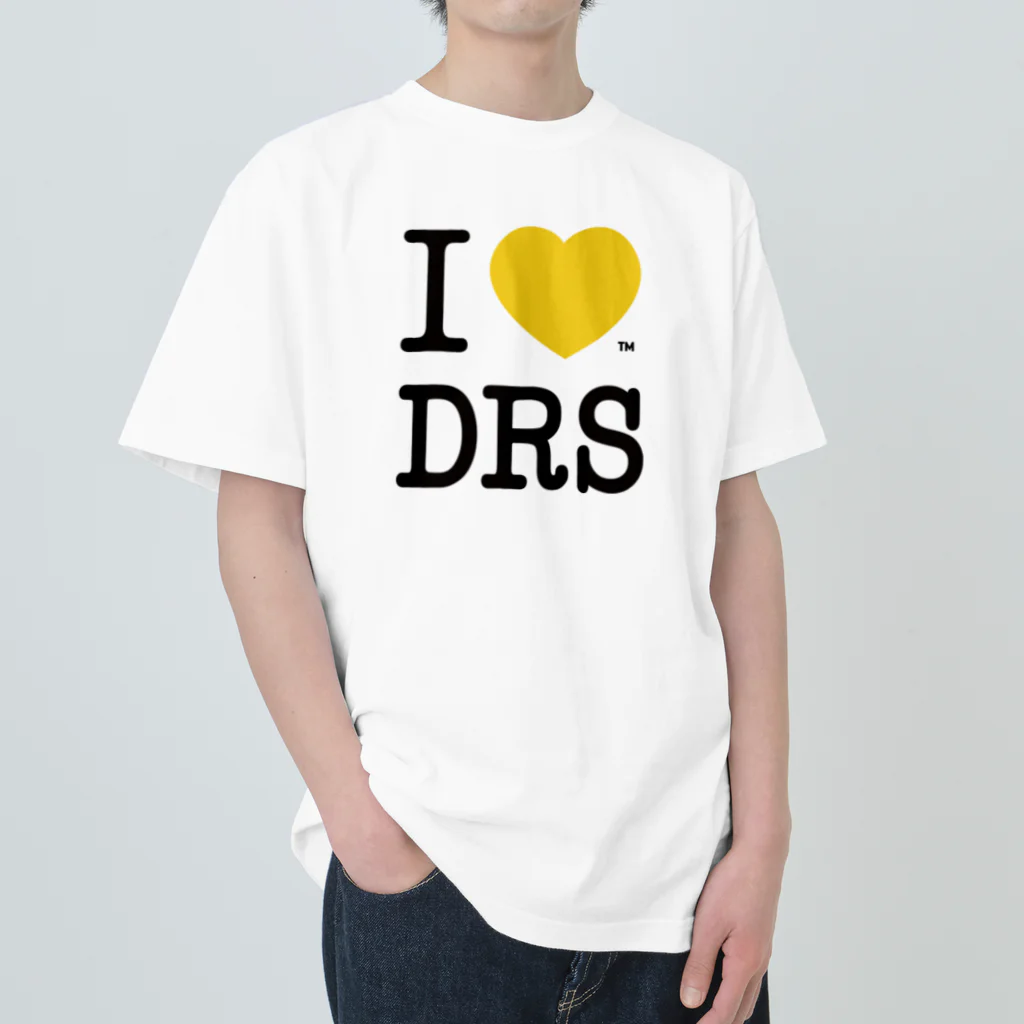 DRSオフィシャル ショップのI ♡ DRS Heavyweight T-Shirt