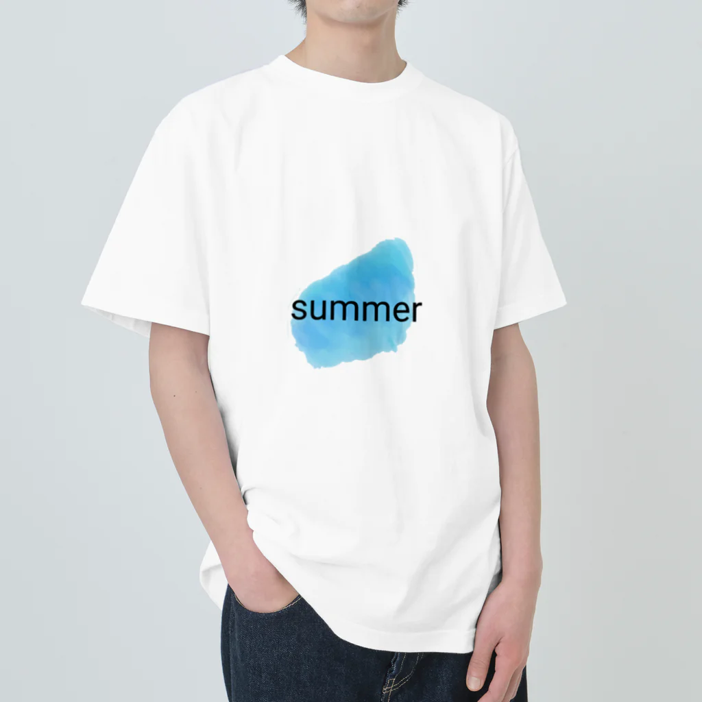 モカステのsummer ヘビーウェイトTシャツ