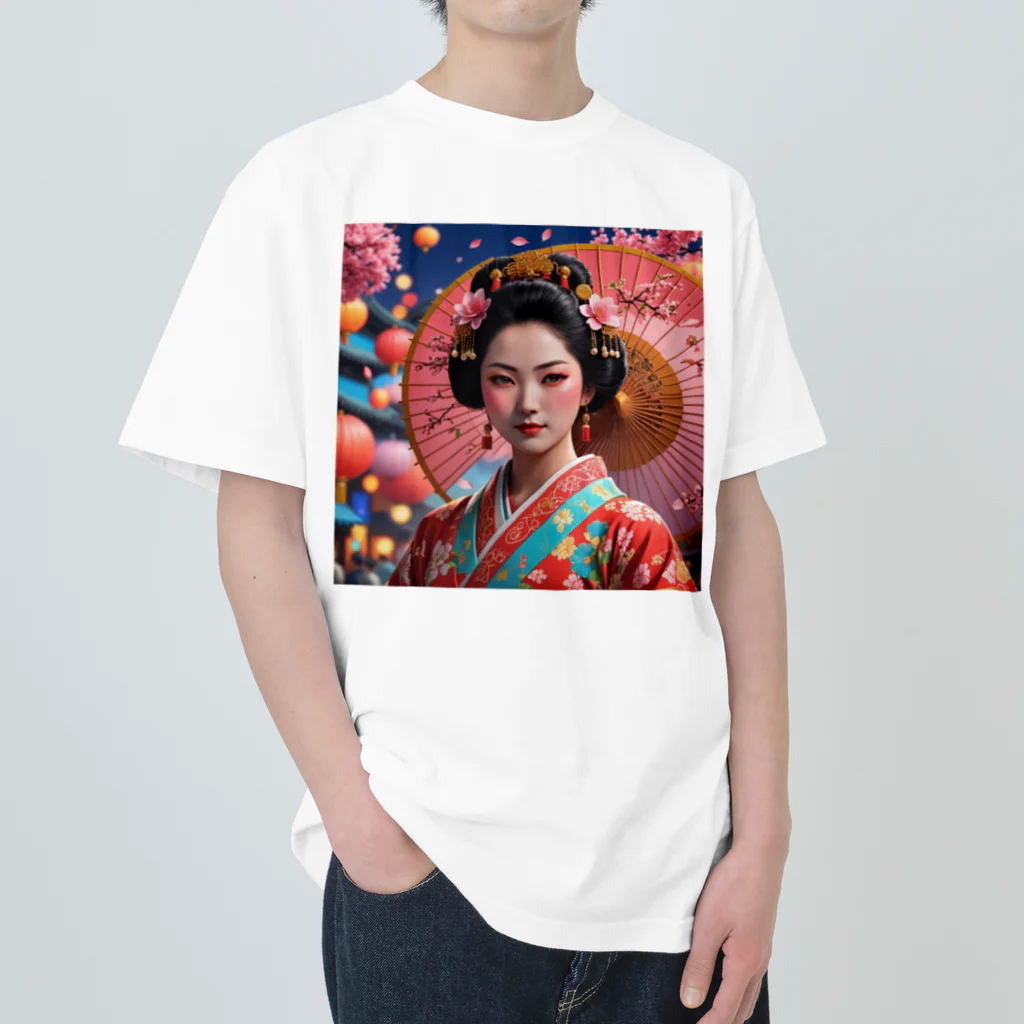 Mr_GeishaのMaikohan Heavyweight T-Shirt
