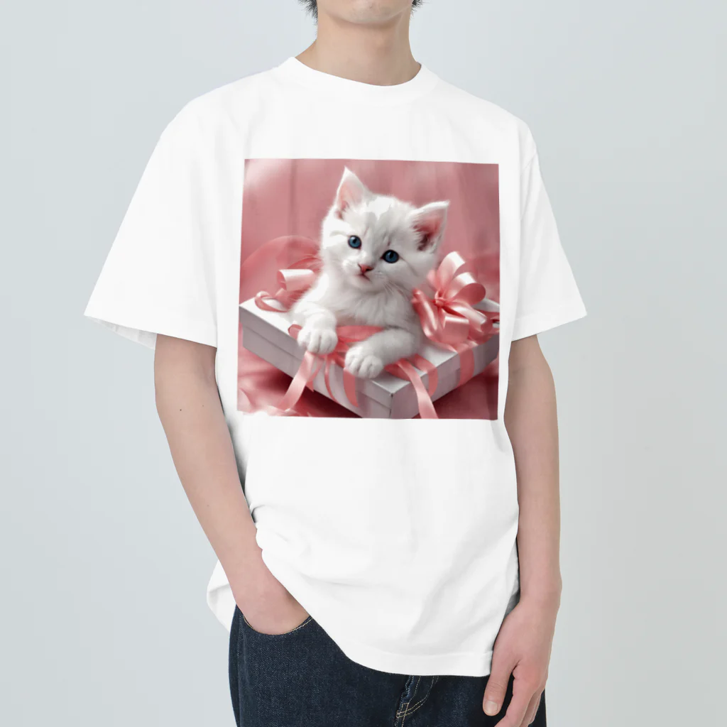 coco...の姫ねこ ヘビーウェイトTシャツ