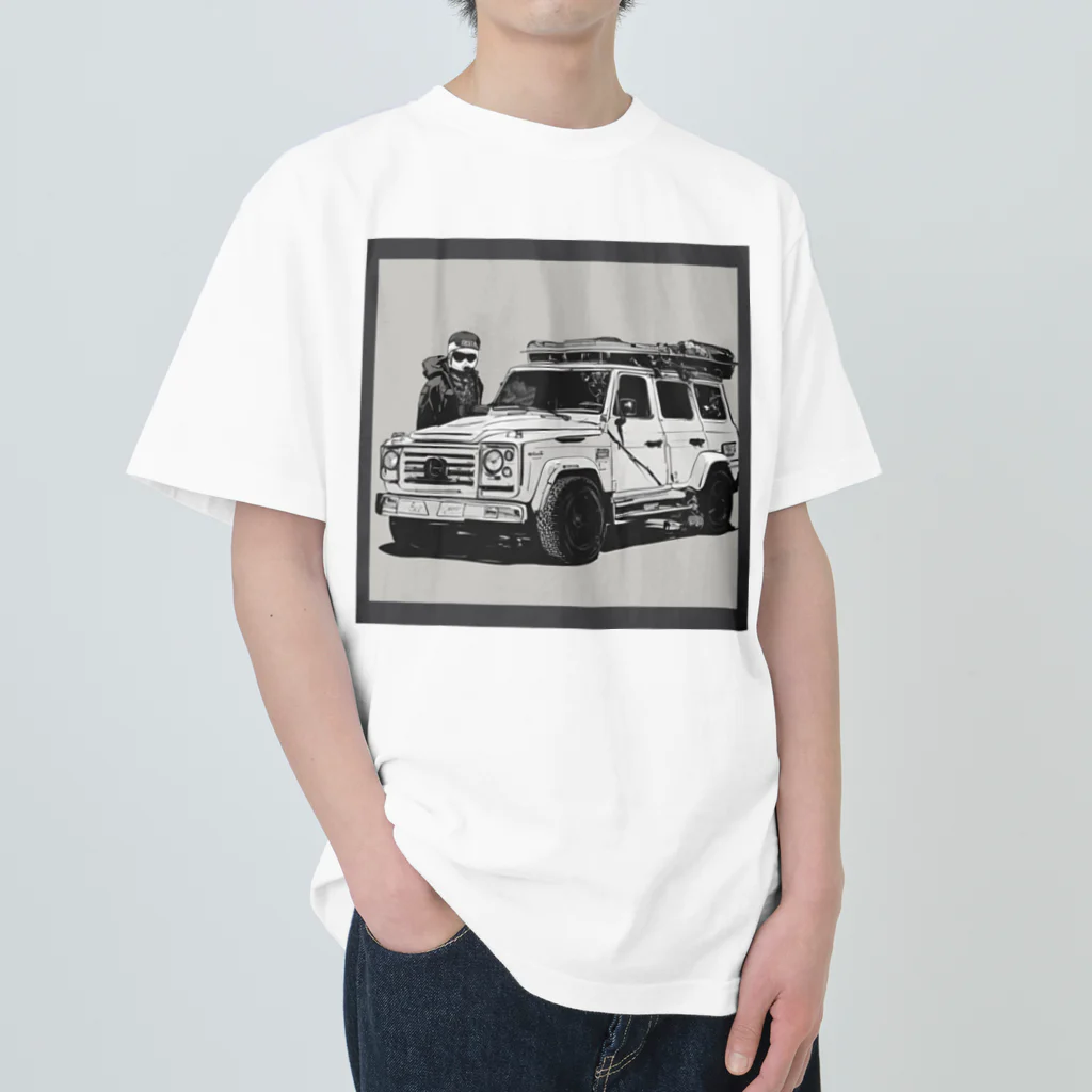 freedomの俺の愛車 ヘビーウェイトTシャツ