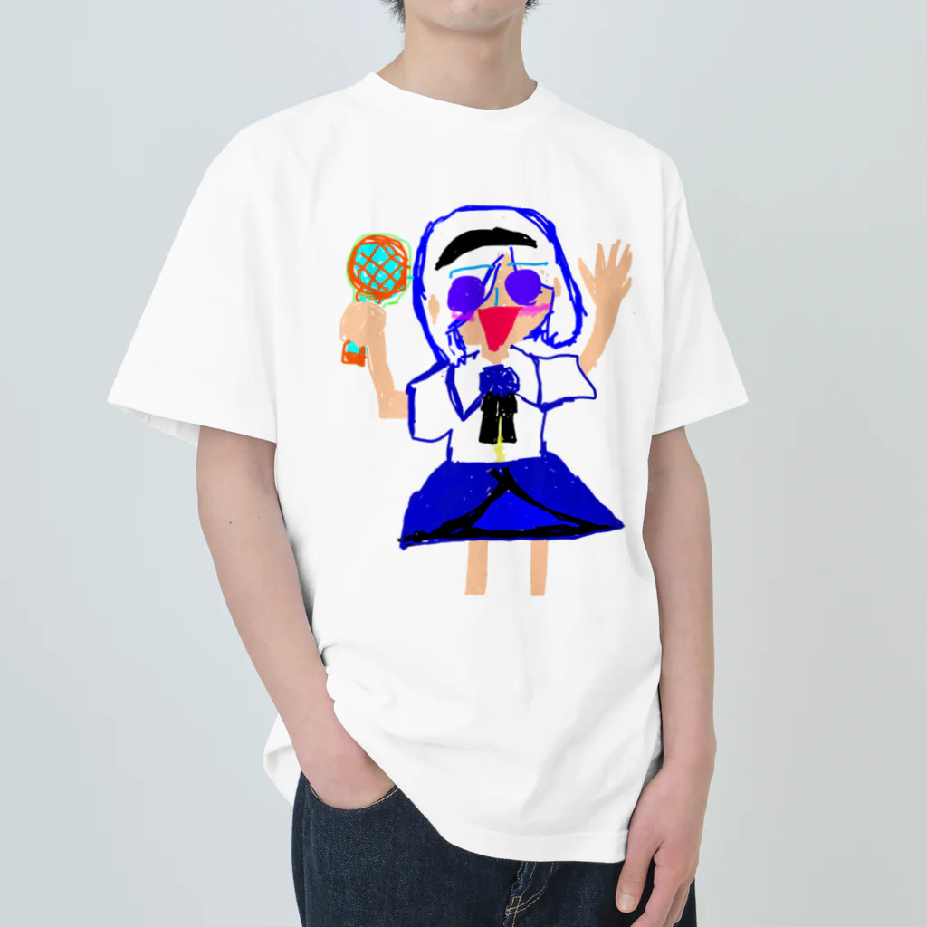 tune_ahiruのモブがあらわれたちゃん Heavyweight T-Shirt