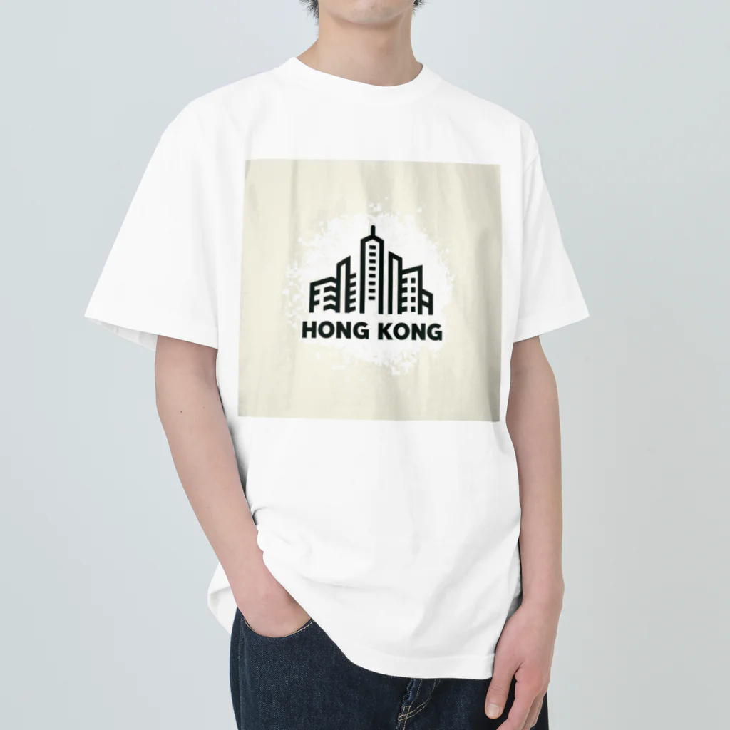 aoharu2005の香港 Heavyweight T-Shirt