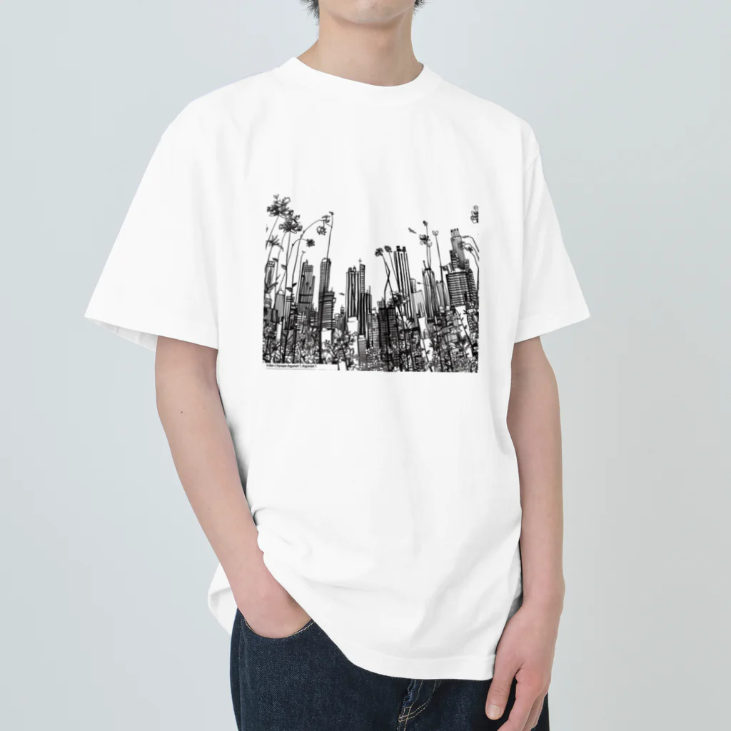 NT57(no title 57)のコンクリートジャングル Heavyweight T-Shirt