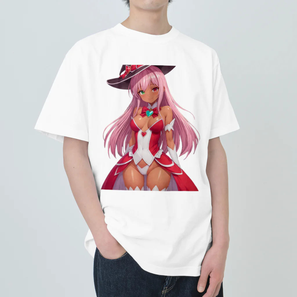 ヴィヴィオの魔法少女 Heavyweight T-Shirt