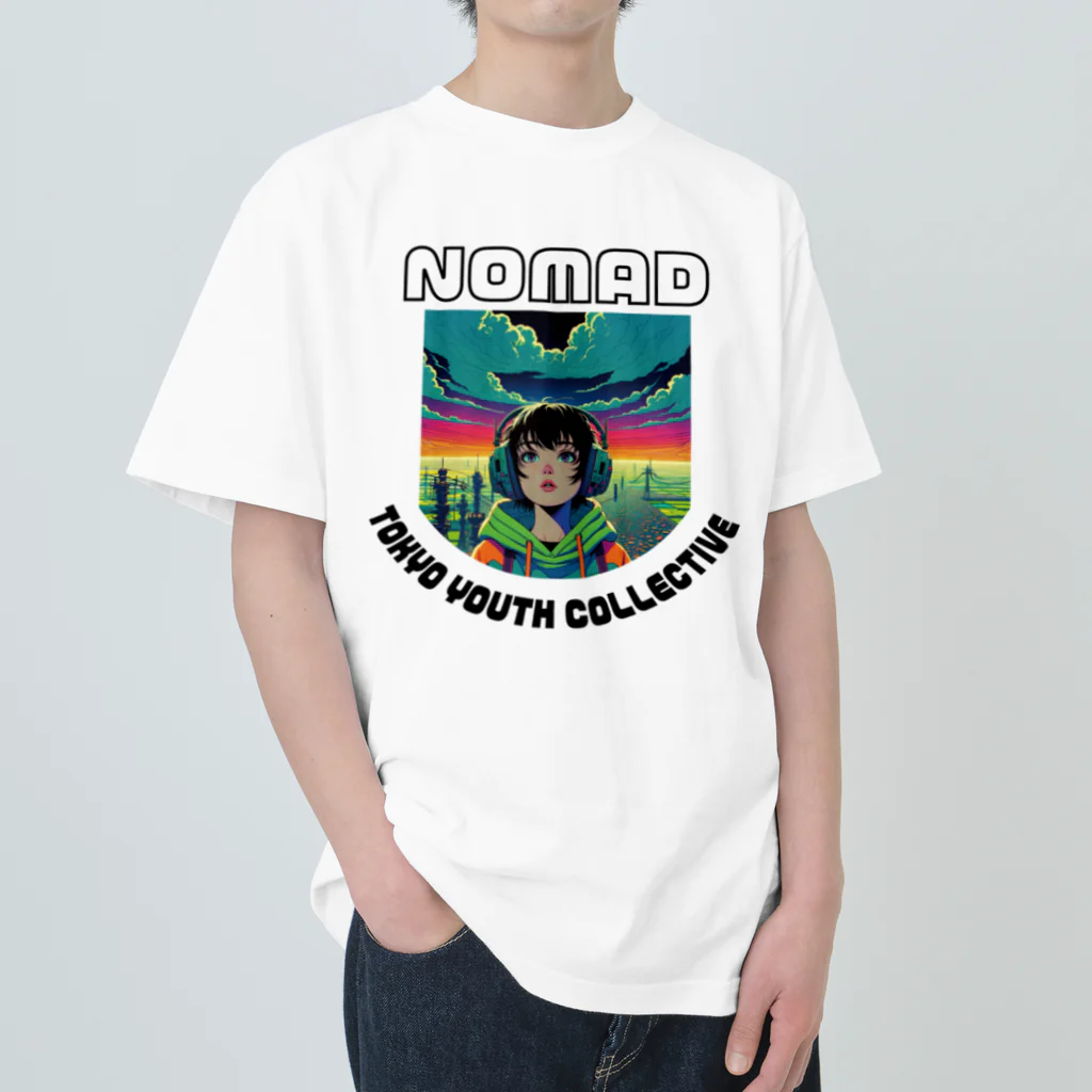 NOMAD TOKYO YOUTH COLLECTIVEのサイバーパンク #3 ヘビーウェイトTシャツ