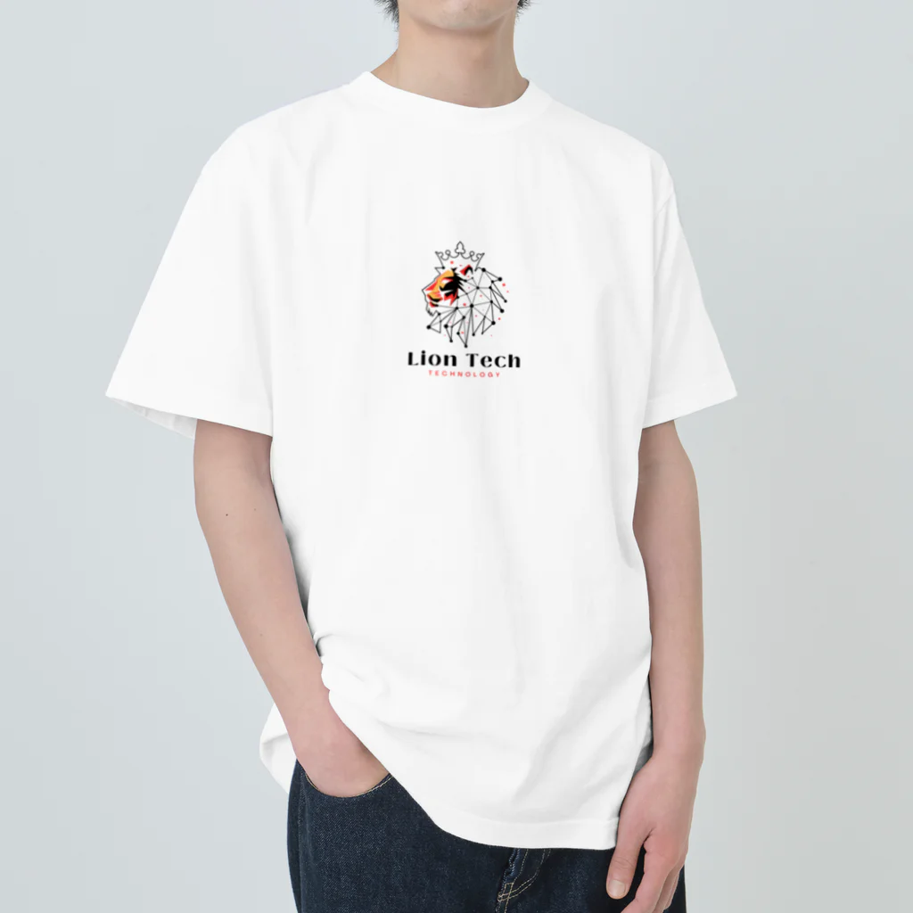 Lion Tech 公式のLion Tech（Technology） Heavyweight T-Shirt