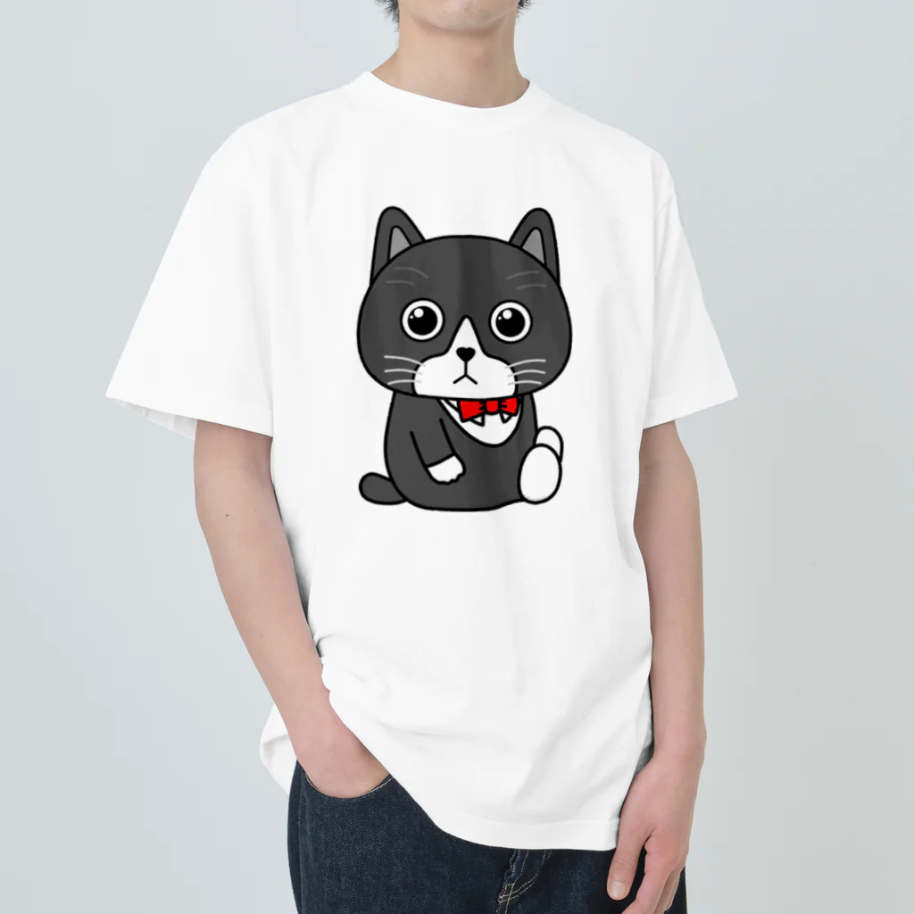 窓辺商店のお座りサブちゃん ヘビーウェイトTシャツ