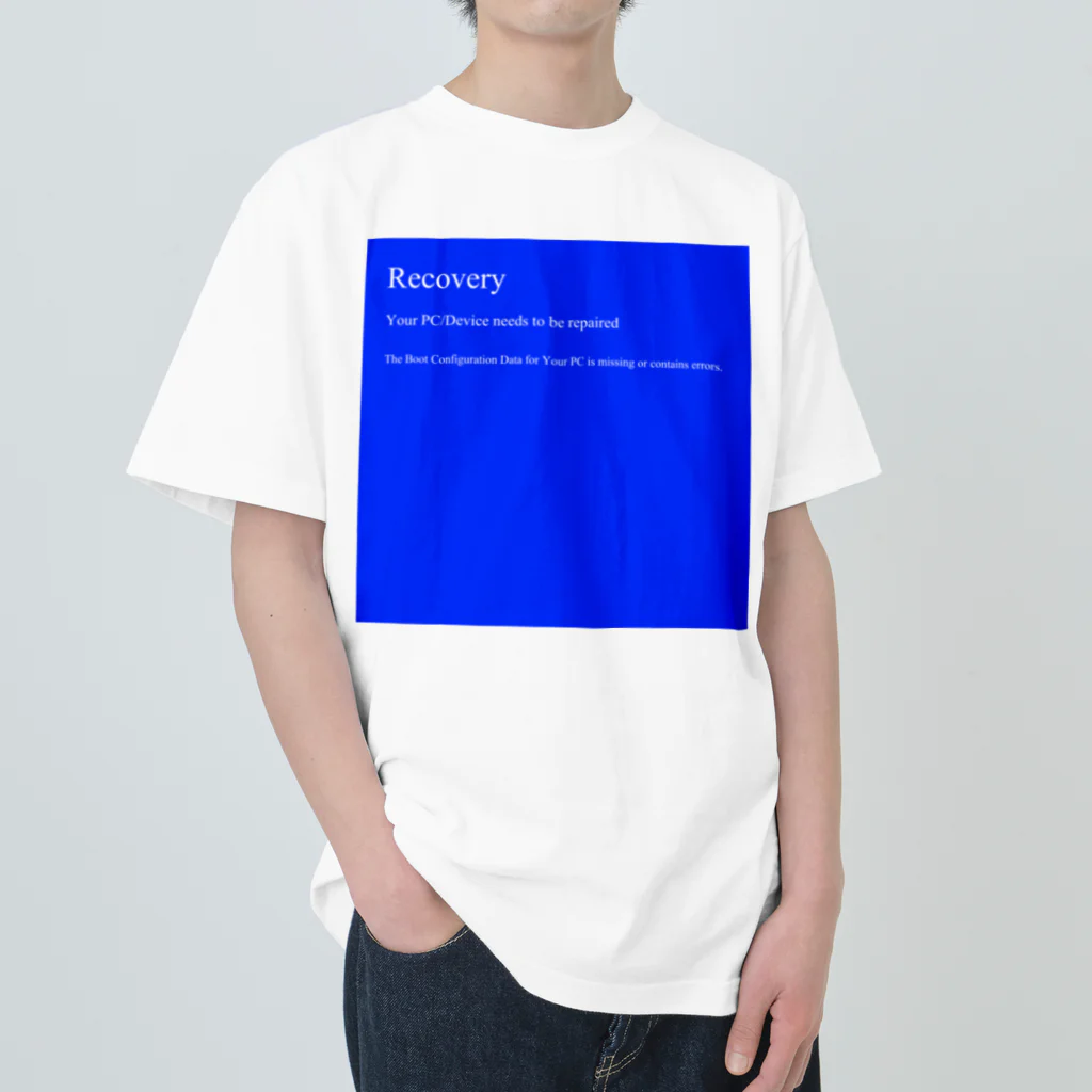 DULTONのブルーバックエラー Heavyweight T-Shirt