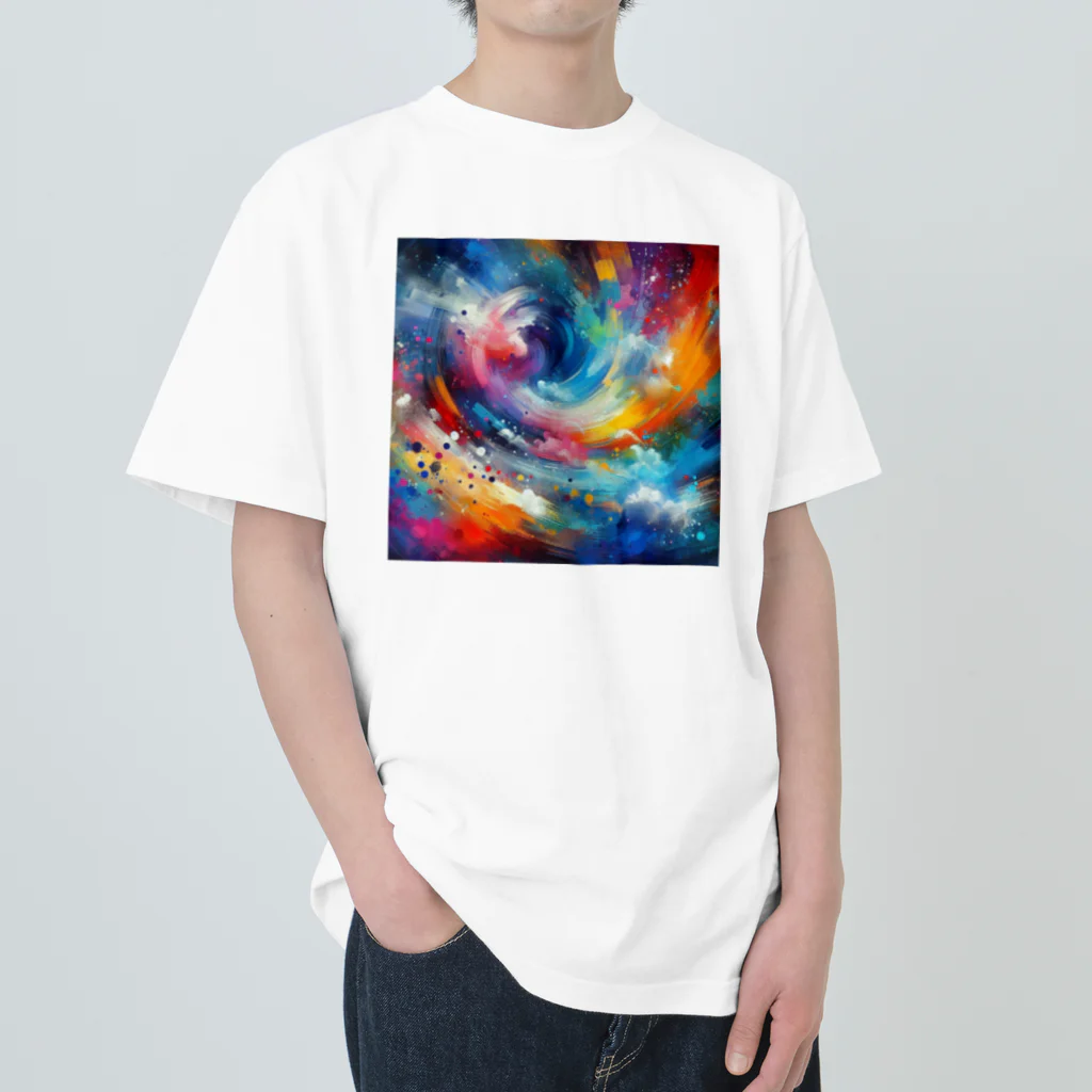 8kn356231のアート Heavyweight T-Shirt