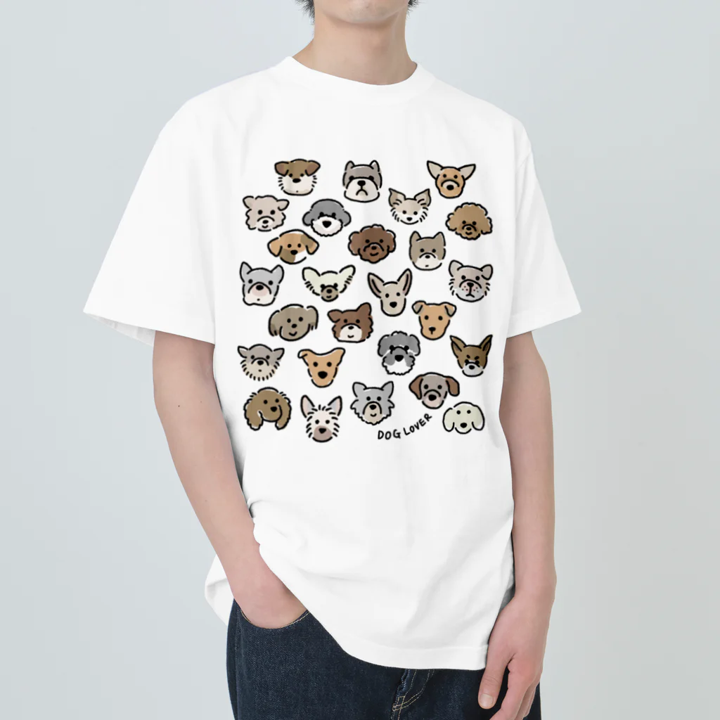 suzuki miroの犬がいっぱい Heavyweight T-Shirt