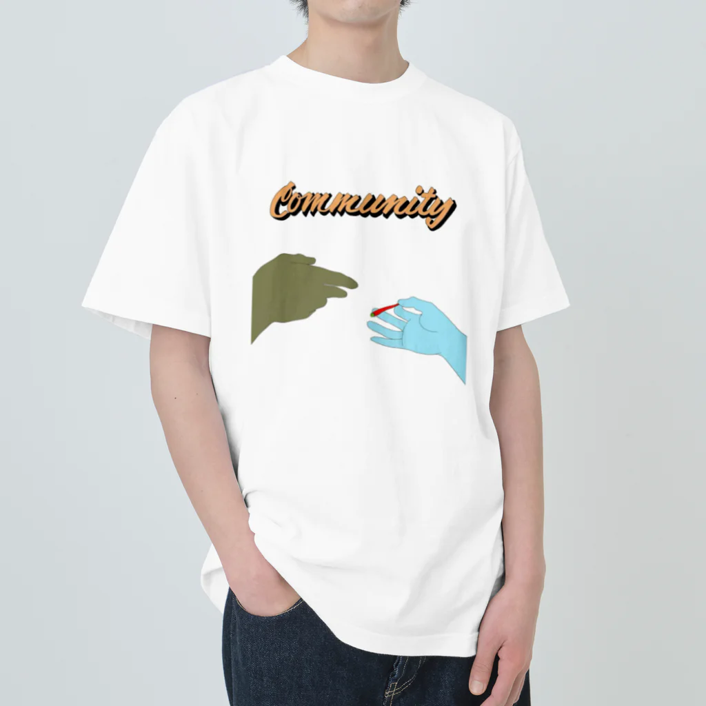 JP HISTORY XのCHILLIN’ COMMUNITY  ヘビーウェイトTシャツ