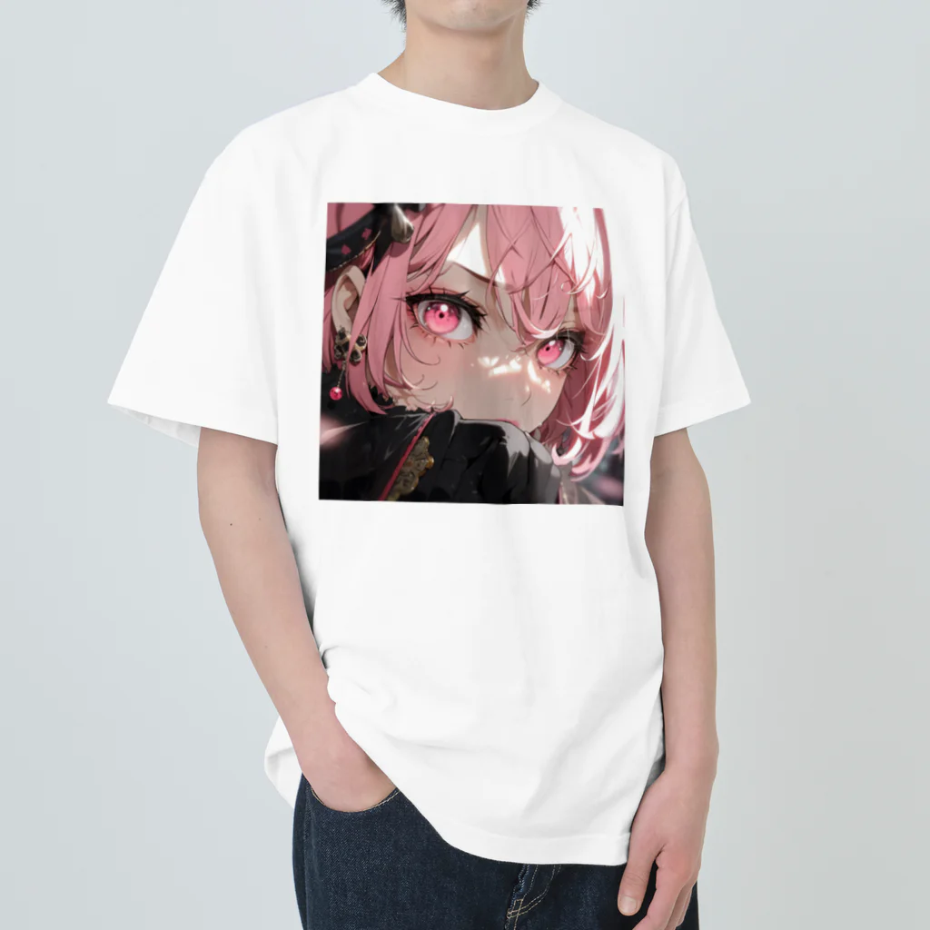 ぶーたんの黒服の女王 Heavyweight T-Shirt