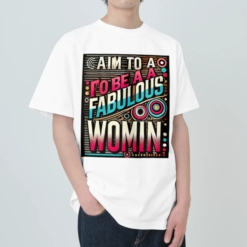 ryo-cyanのいい女グッツ Heavyweight T-Shirt