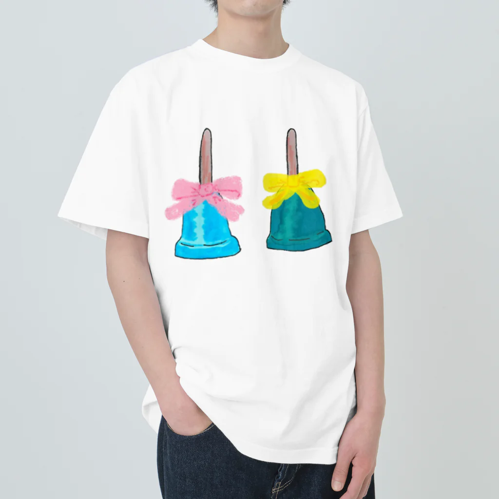 Lily bird（リリーバード）のカラフルハンドベル Heavyweight T-Shirt