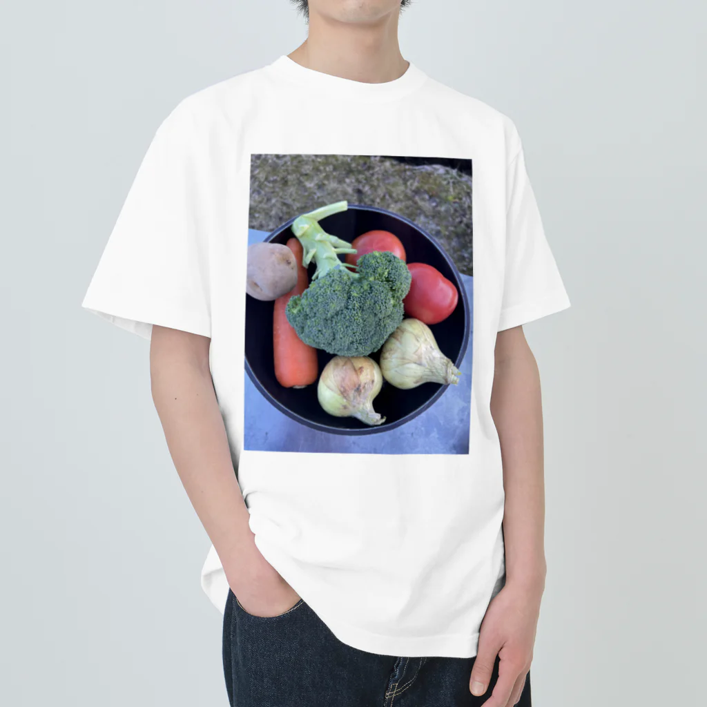 ___piguの野菜の子供達 Heavyweight T-Shirt