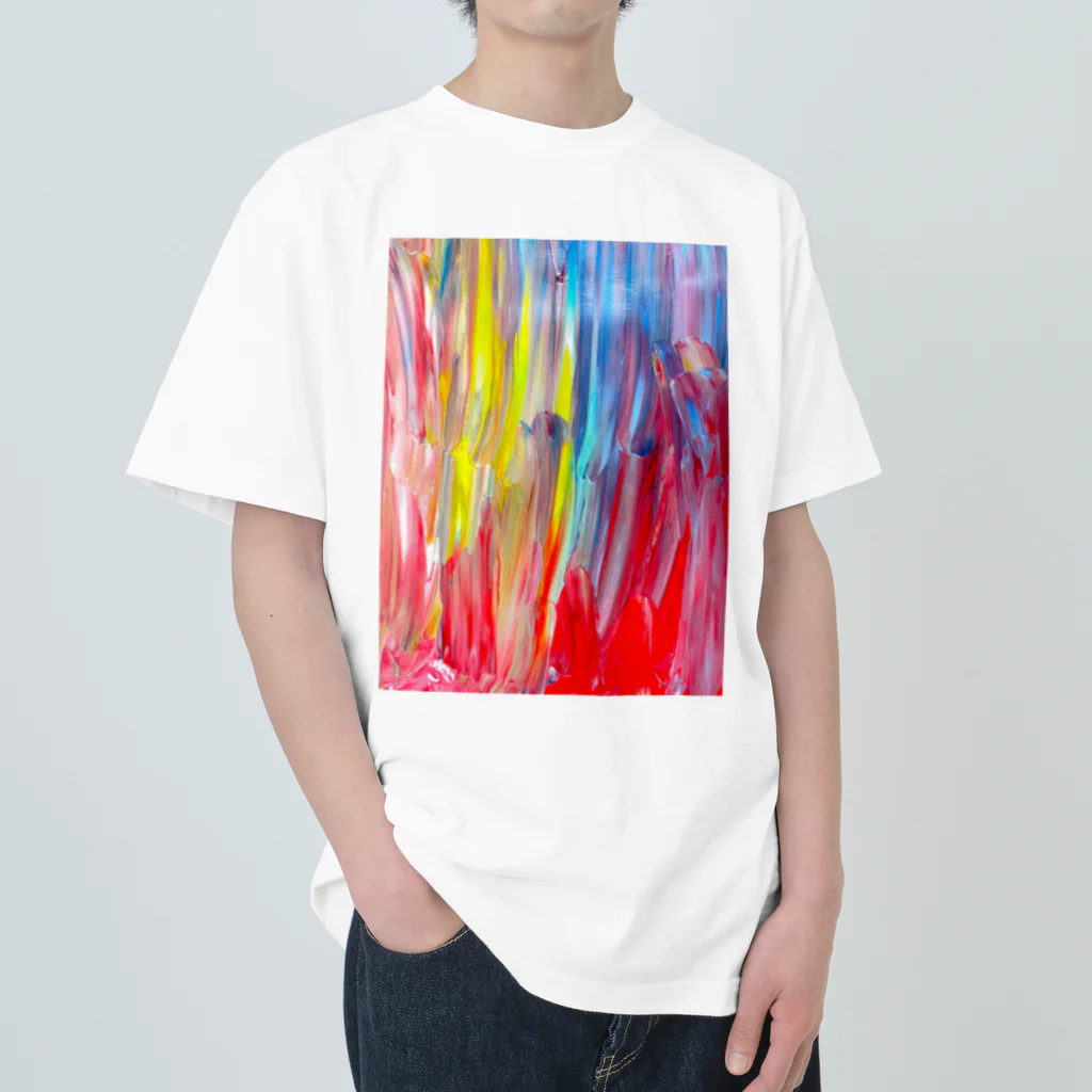 atelier_lapislazuliの色のシャワー Heavyweight T-Shirt