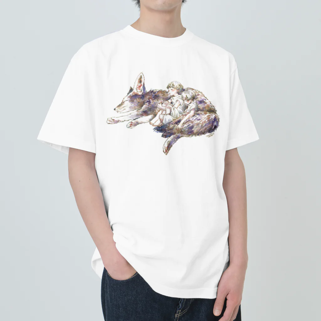 musssbi_illustのキンエノコロノネドコ Heavyweight T-Shirt