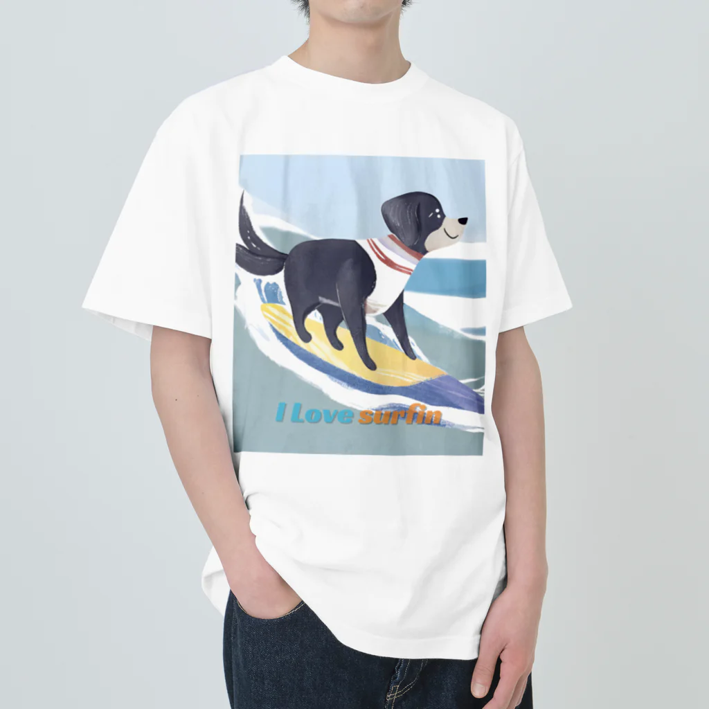 mt.777のさわやかsurfin　 Heavyweight T-Shirt