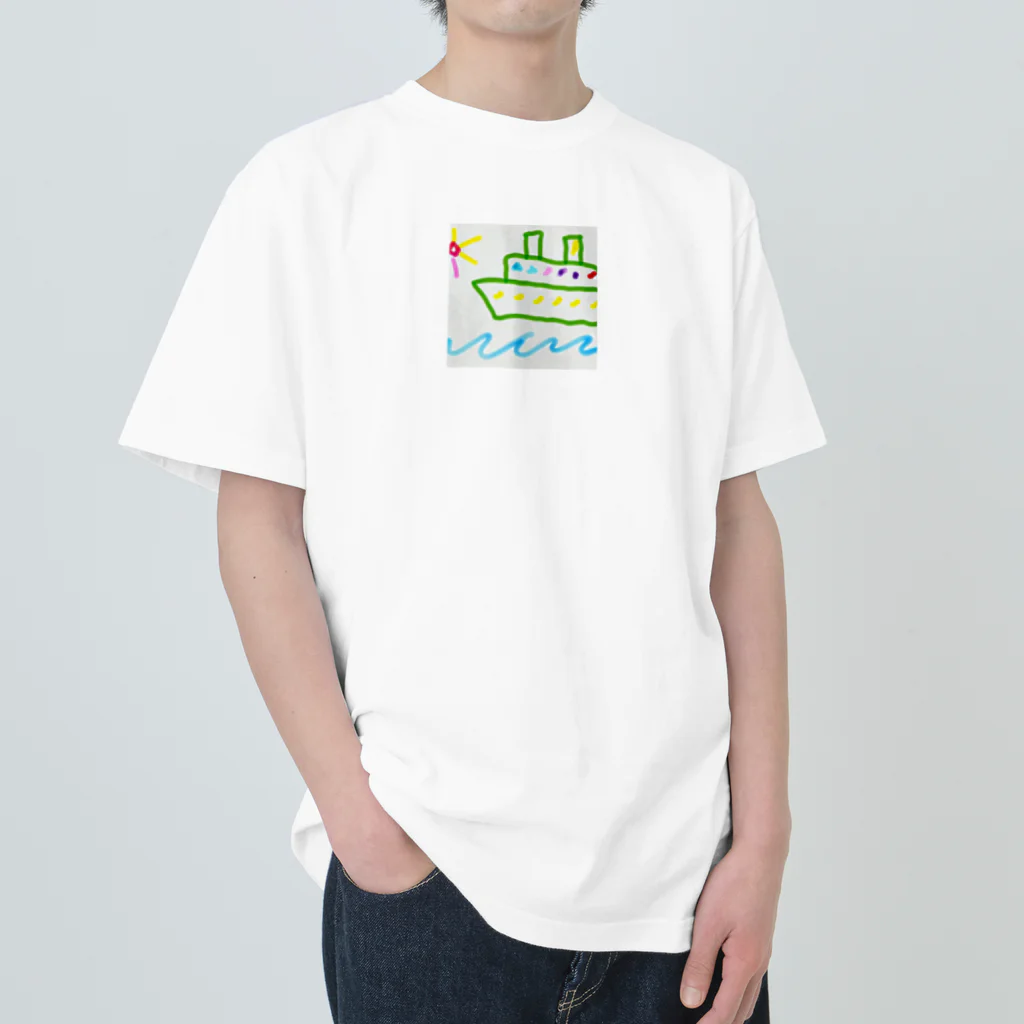 海の幸のクルーズ船 Heavyweight T-Shirt