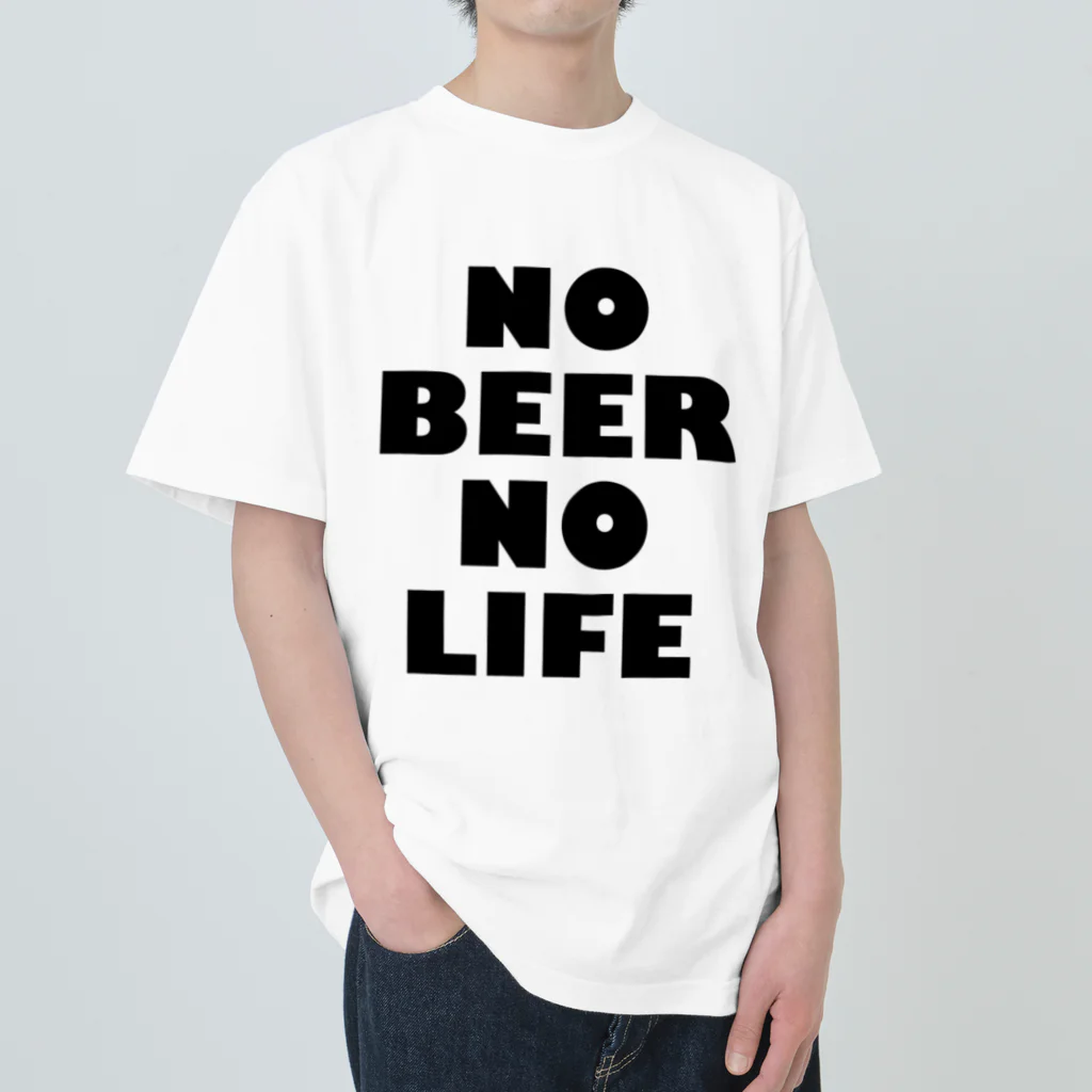 TSUBASAのNO BEER NO LIFE #06 ヘビーウェイトTシャツ