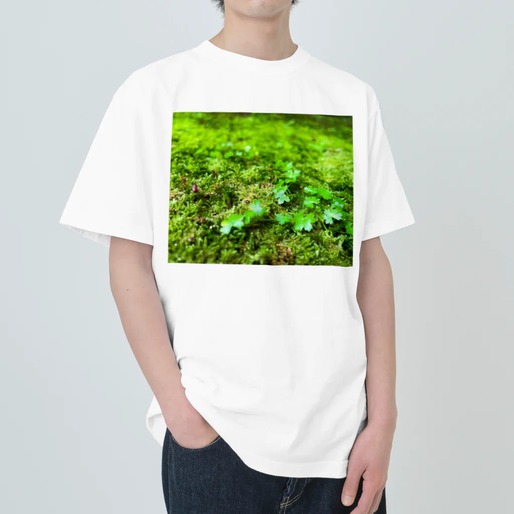 suparnaの緑の雫 Heavyweight T-Shirt