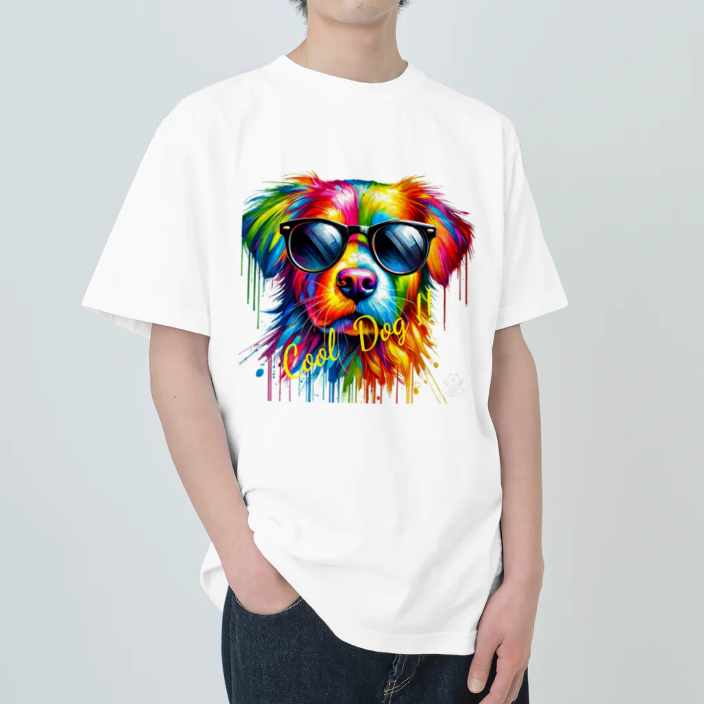 mio_shopのCool Dog !! ヘビーウェイトTシャツ