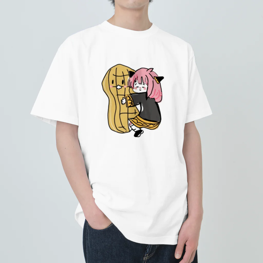 ハニーポテトのハニーポテトのピーナッツ Heavyweight T-Shirt