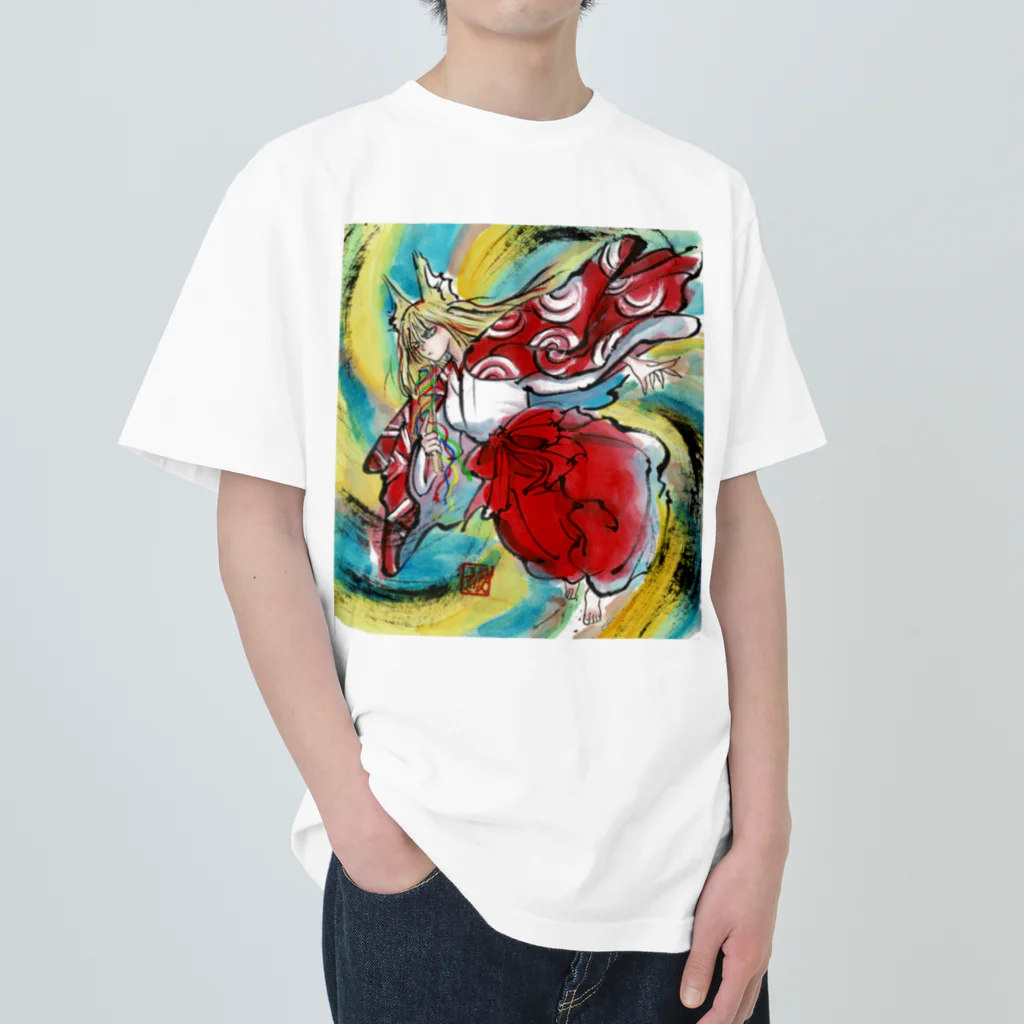 ふくふく商店の玉藻の前 Heavyweight T-Shirt