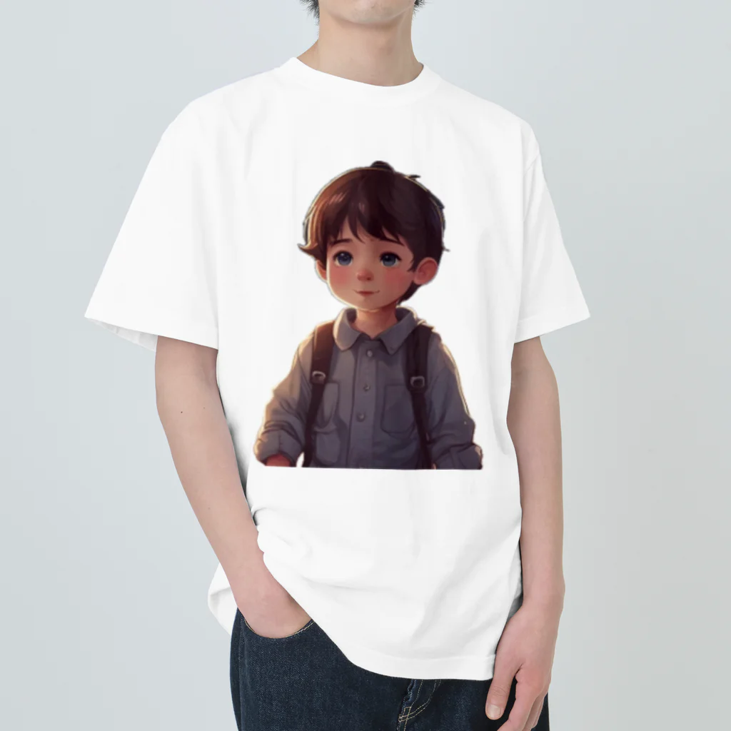 G-EICHISのヤンチャな少年 ヘビーウェイトTシャツ