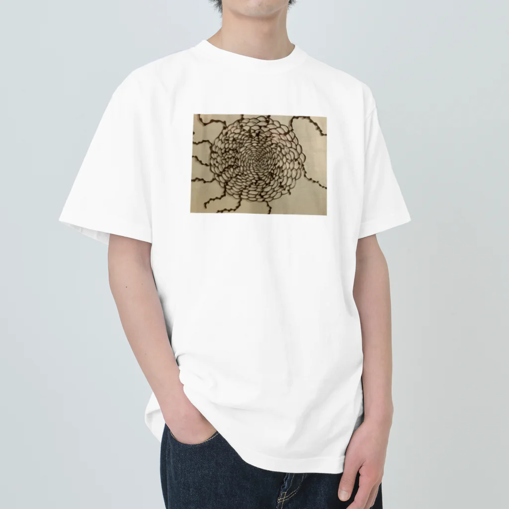 suikinleiの宇宙の花 Heavyweight T-Shirt