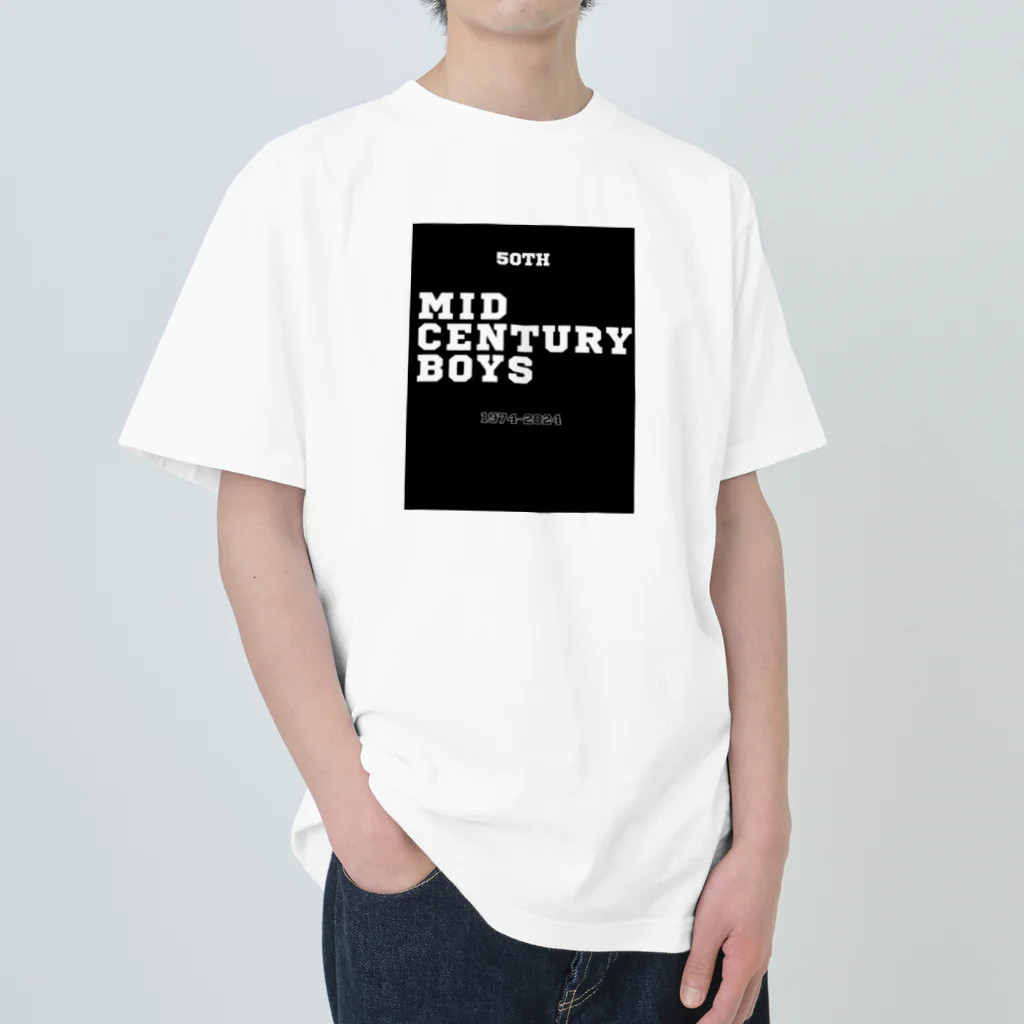 ブラバンホリデーの50th MID CENTURY BOYS ヘビーウェイトTシャツ