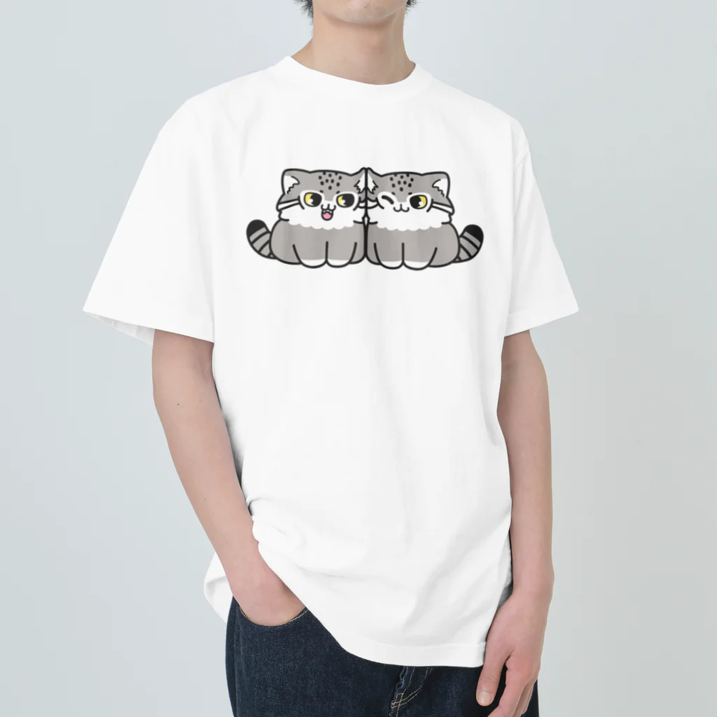 多喜のコマヌルtwins Heavyweight T-Shirt