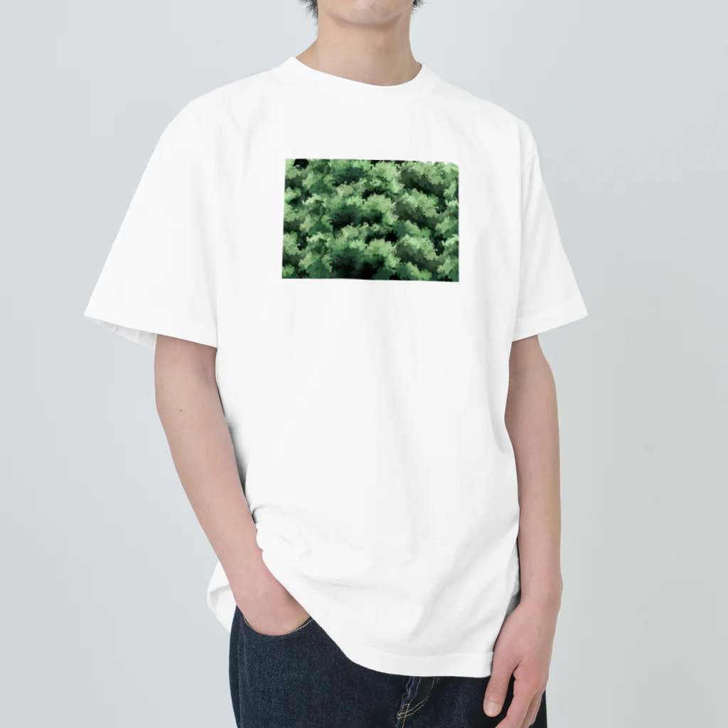 atelier_lapislazuliの茂み Heavyweight T-Shirt