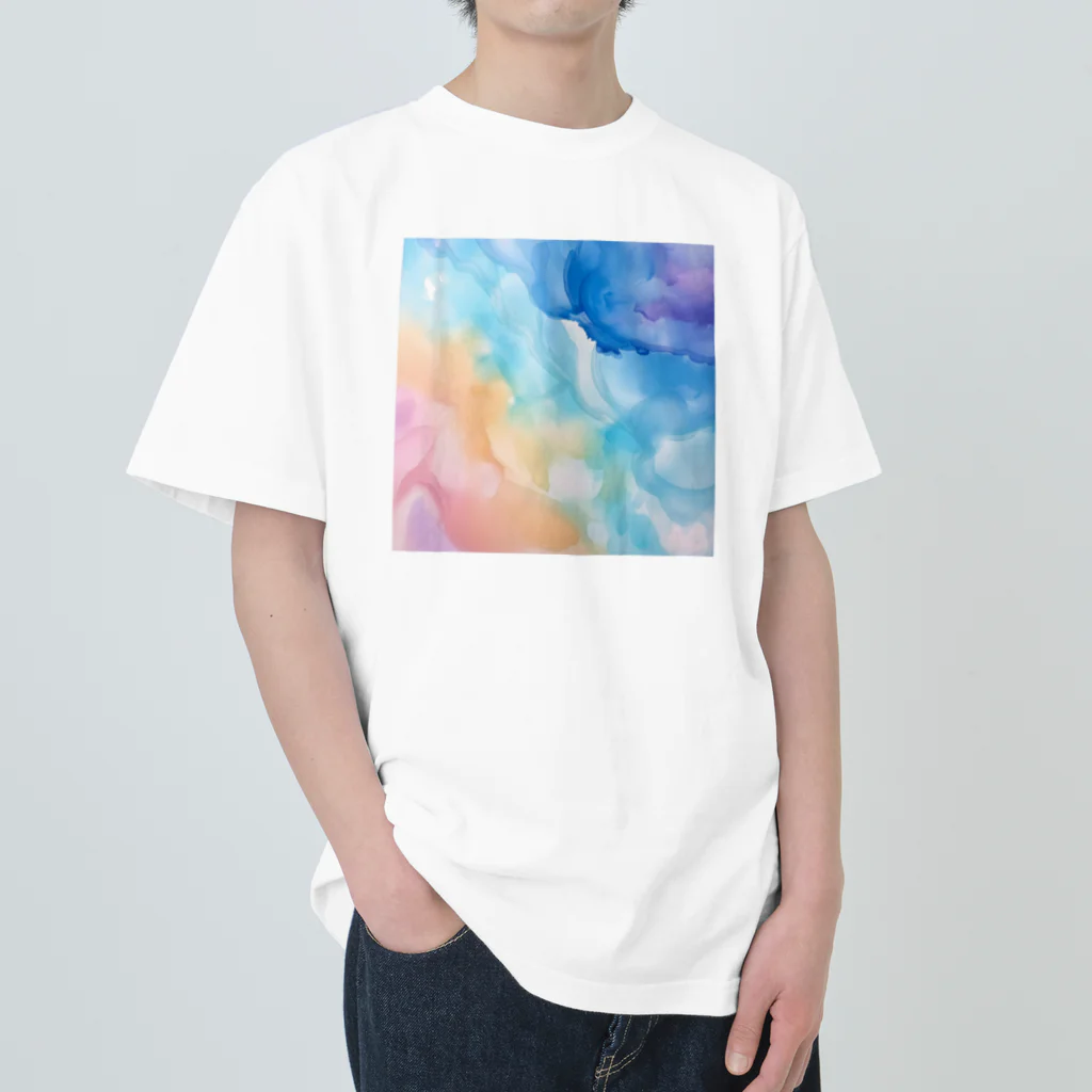 chan-takehaniの夢幻のカラーパレット ヘビーウェイトTシャツ