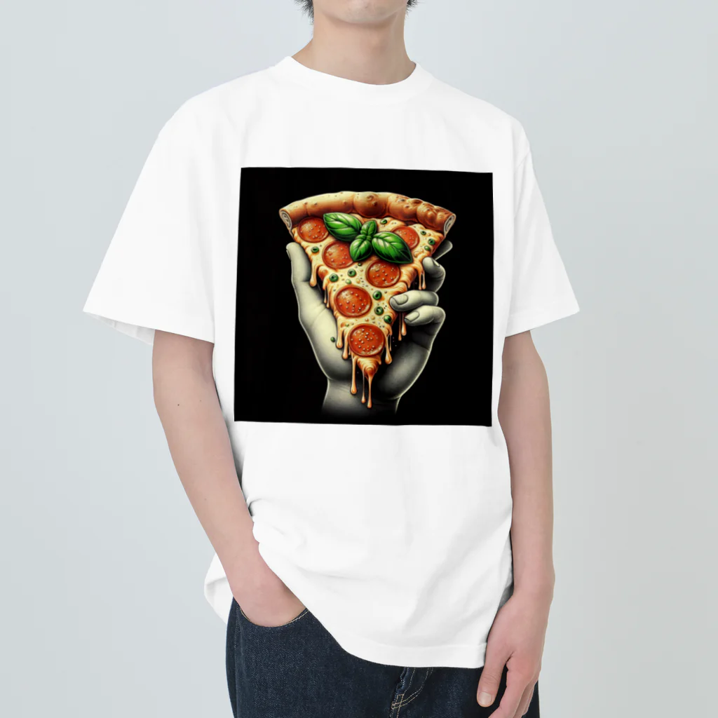 yuriseのおしゃれなpizzaのグッズ Heavyweight T-Shirt