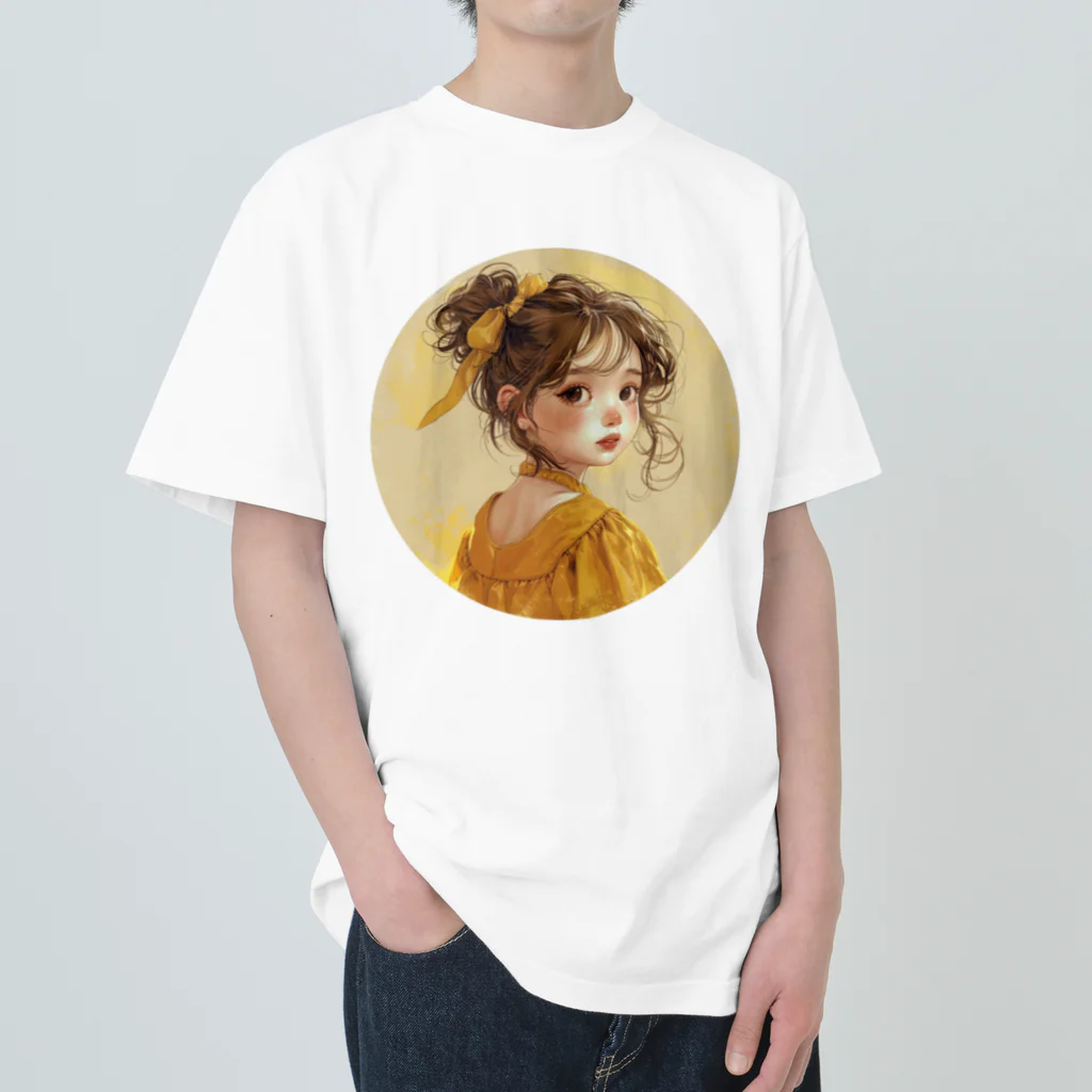 AQUAMETAVERSEの美少女・In the circle Tomoe bb 2712 ヘビーウェイトTシャツ