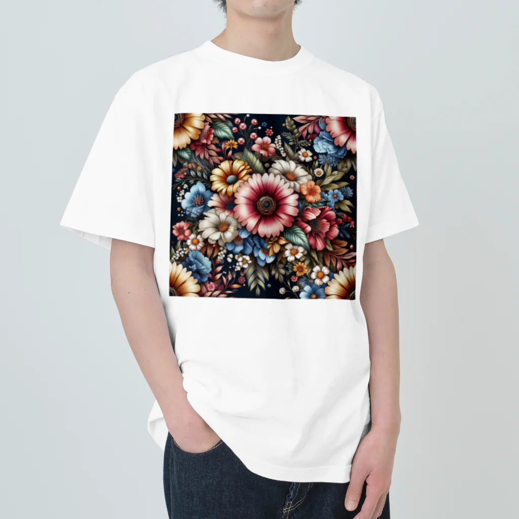 tatsumi_0213のフラワー ヘビーウェイトTシャツ