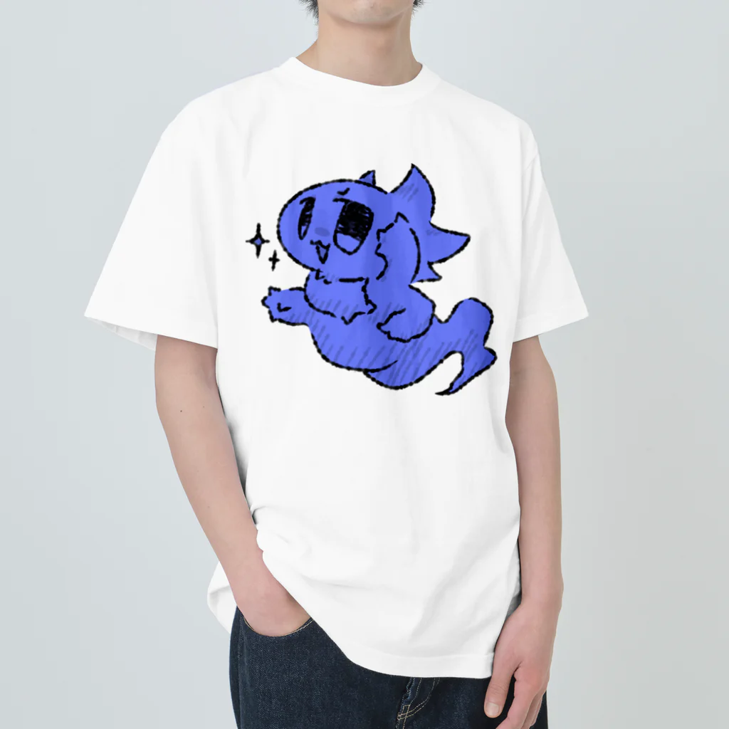 かしわもちのきめきめどらごまじん Heavyweight T-Shirt