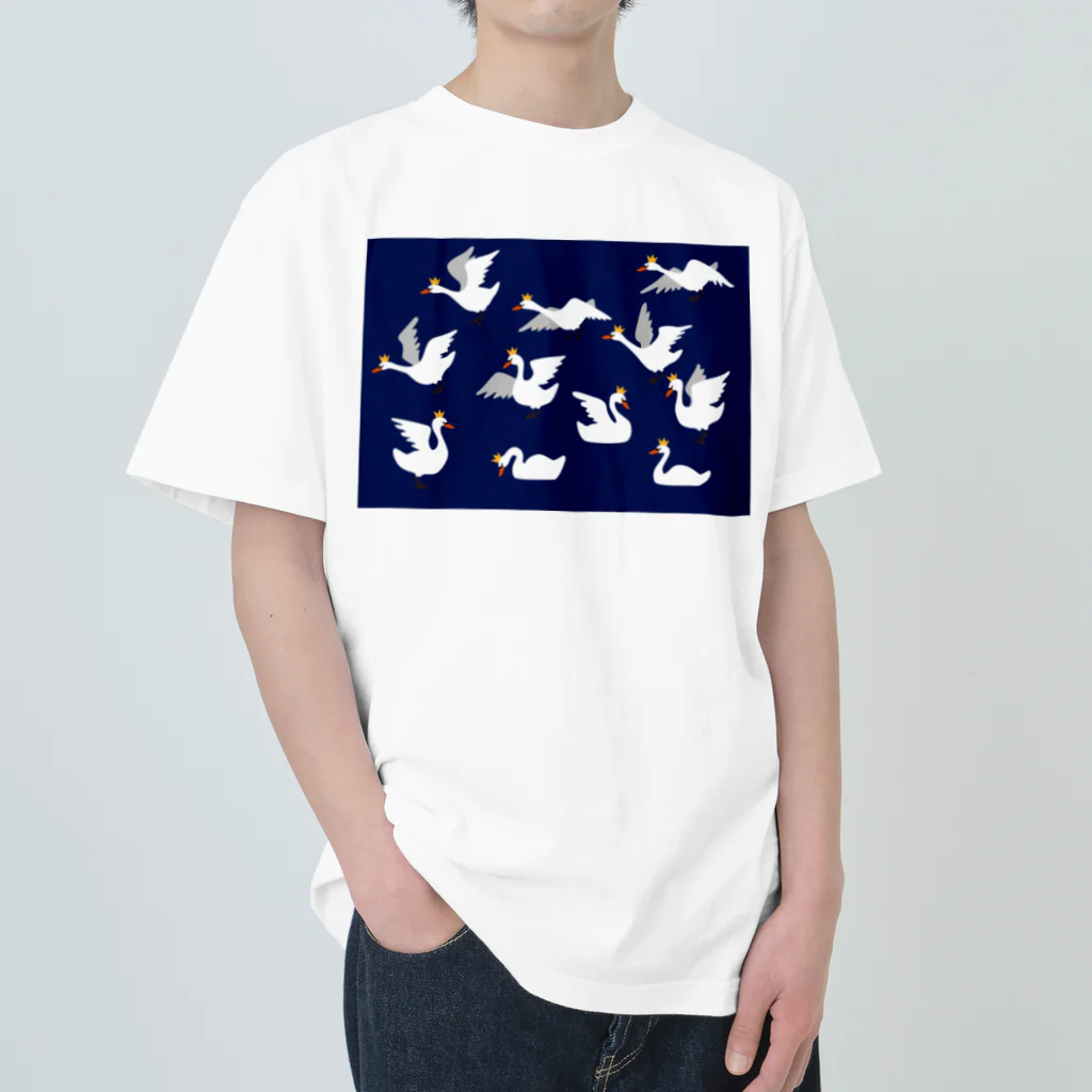 Amiの白鳥の王子  Heavyweight T-Shirt