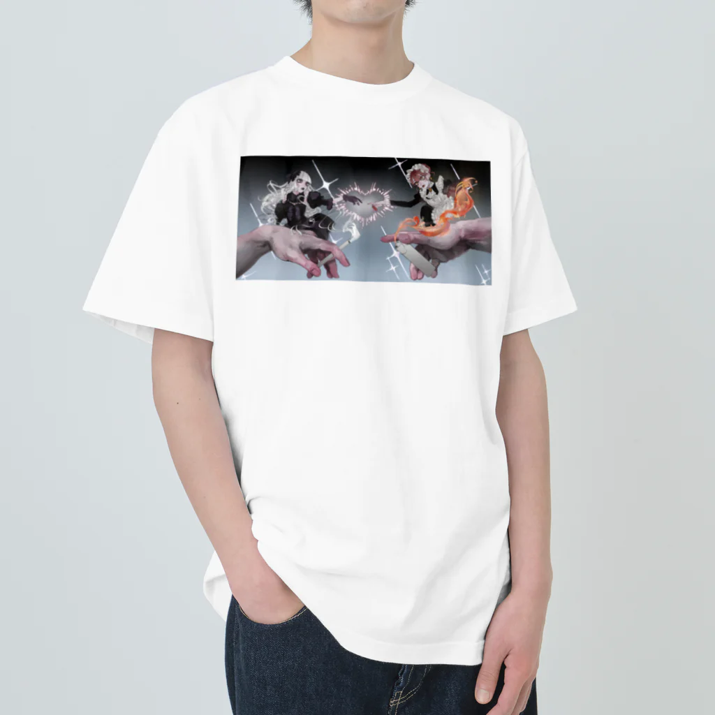 桜庭微々乃の天地創造 Heavyweight T-Shirt