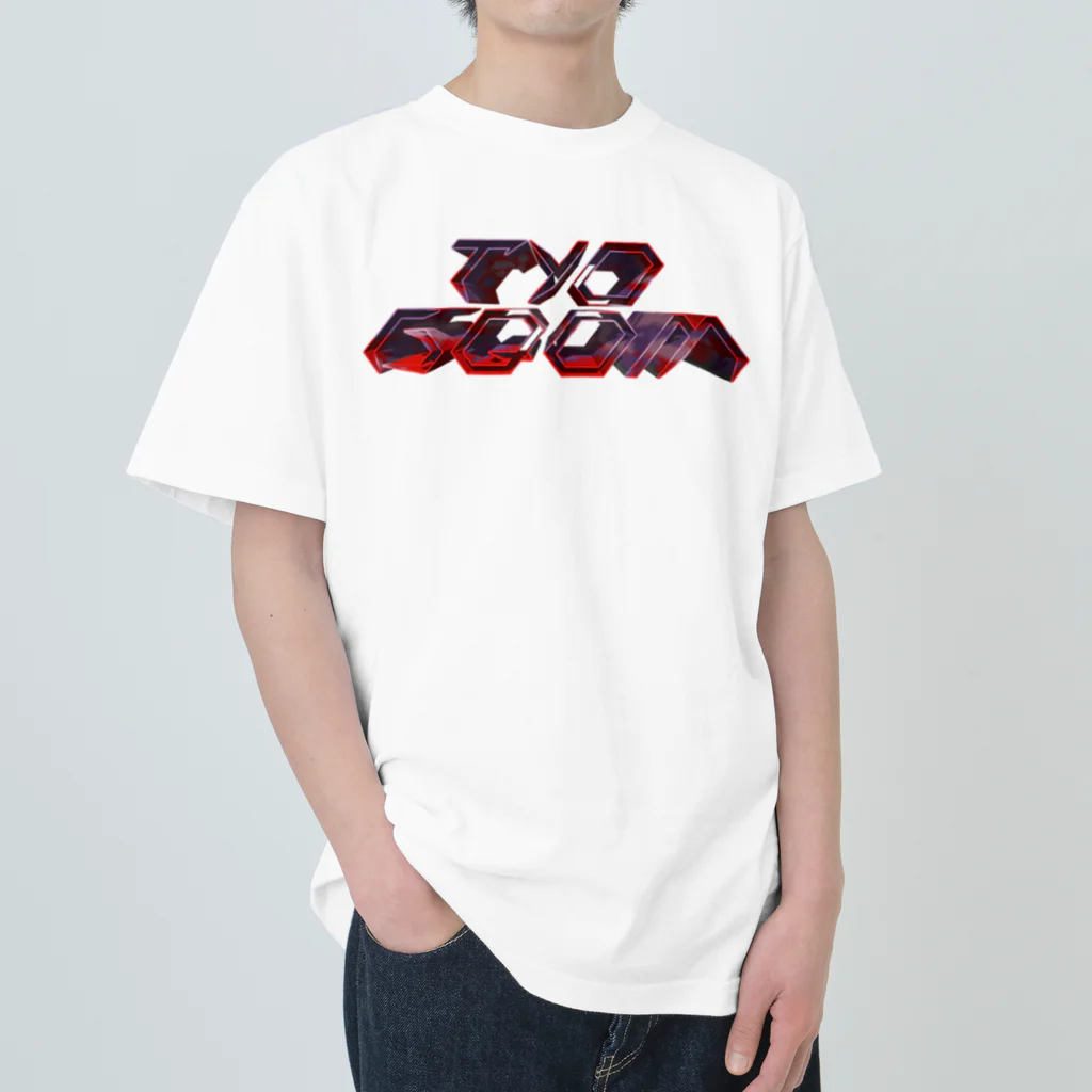 TYO GQOMのTYO GQOM LOGO #01 Heavyweight T-Shirt